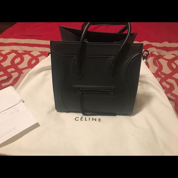 Celine Black Phantom Tote Handbag - Picture 3 of 7